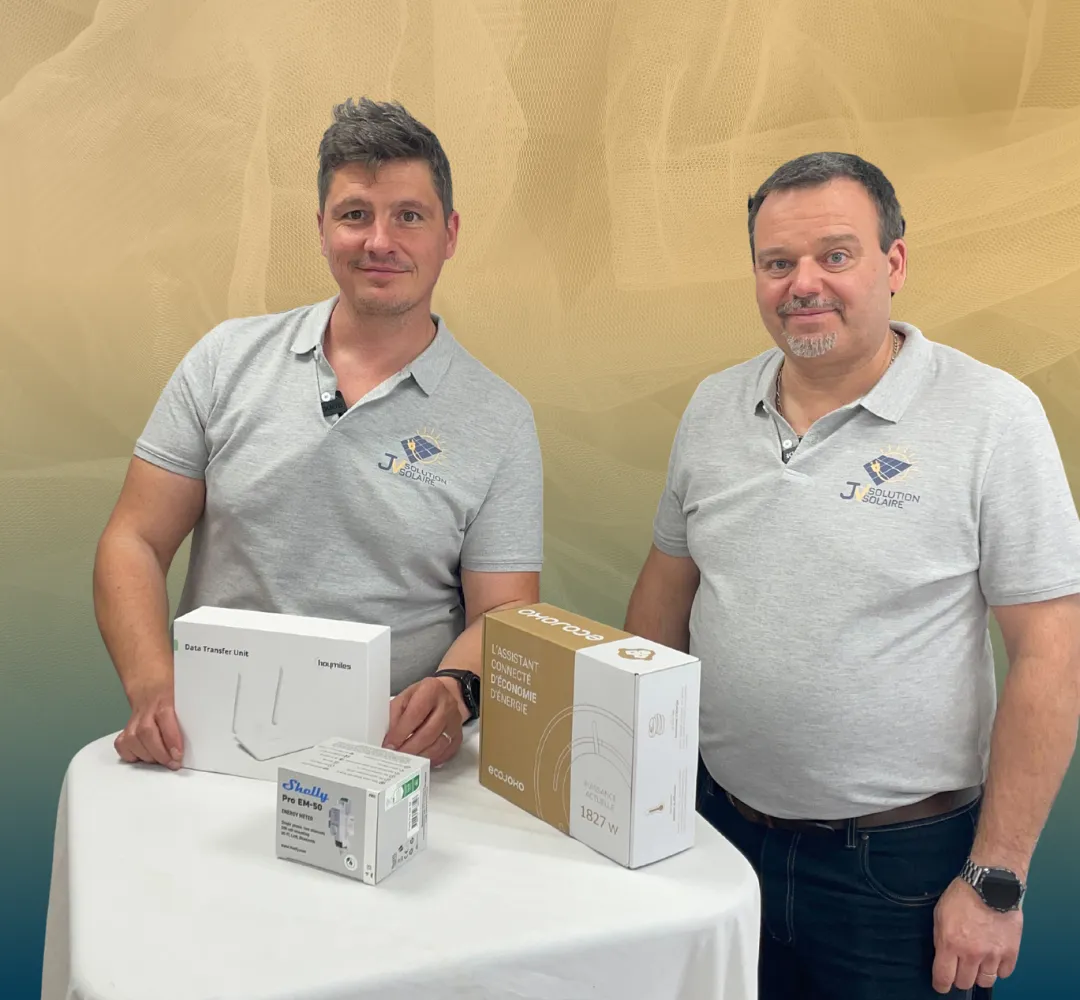 Julien et Vincent, fondateurs de JV Solution Solaire